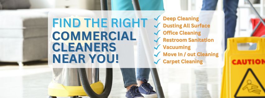 Find a commercial cleaning service near me