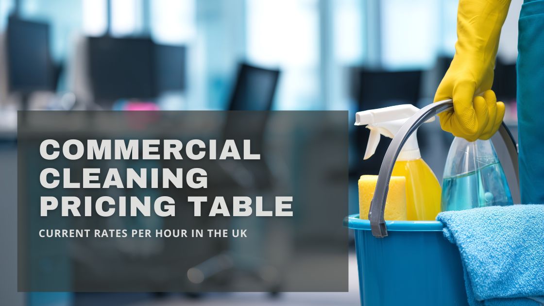 commercial cleaners in modern office